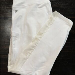 White Fabletics Leggings